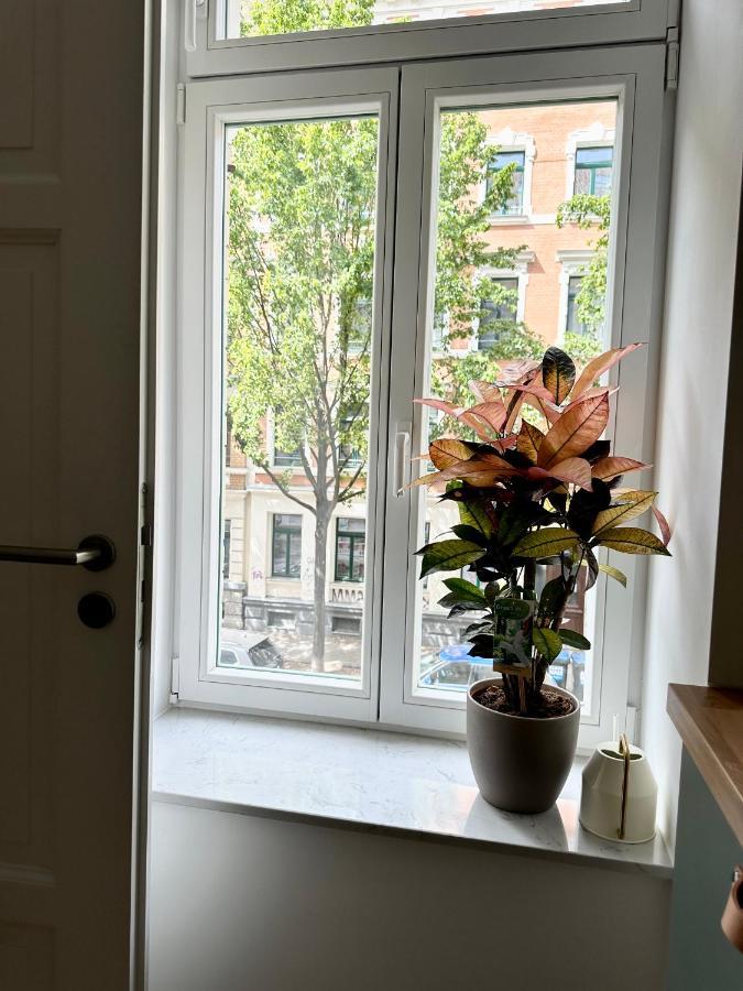 Wohlfuehloase Im Hippen Leipziger Osten Exteriör bild